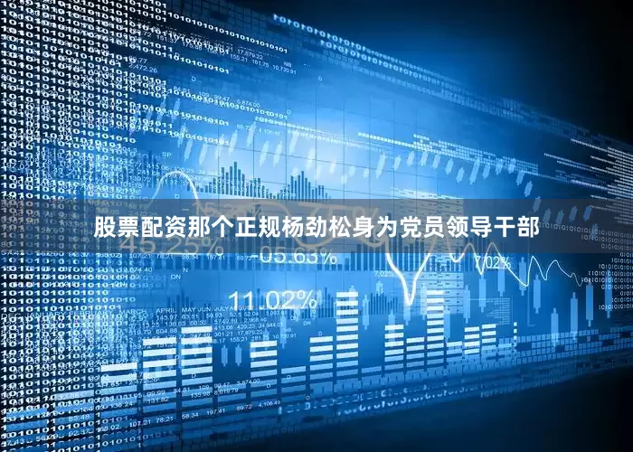 股票配资那个正规杨劲松身为党员领导干部
